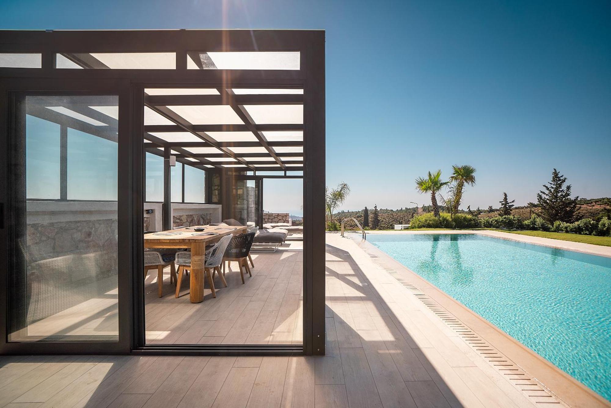 Sky Hills Villa Psinthos Eksteriør billede