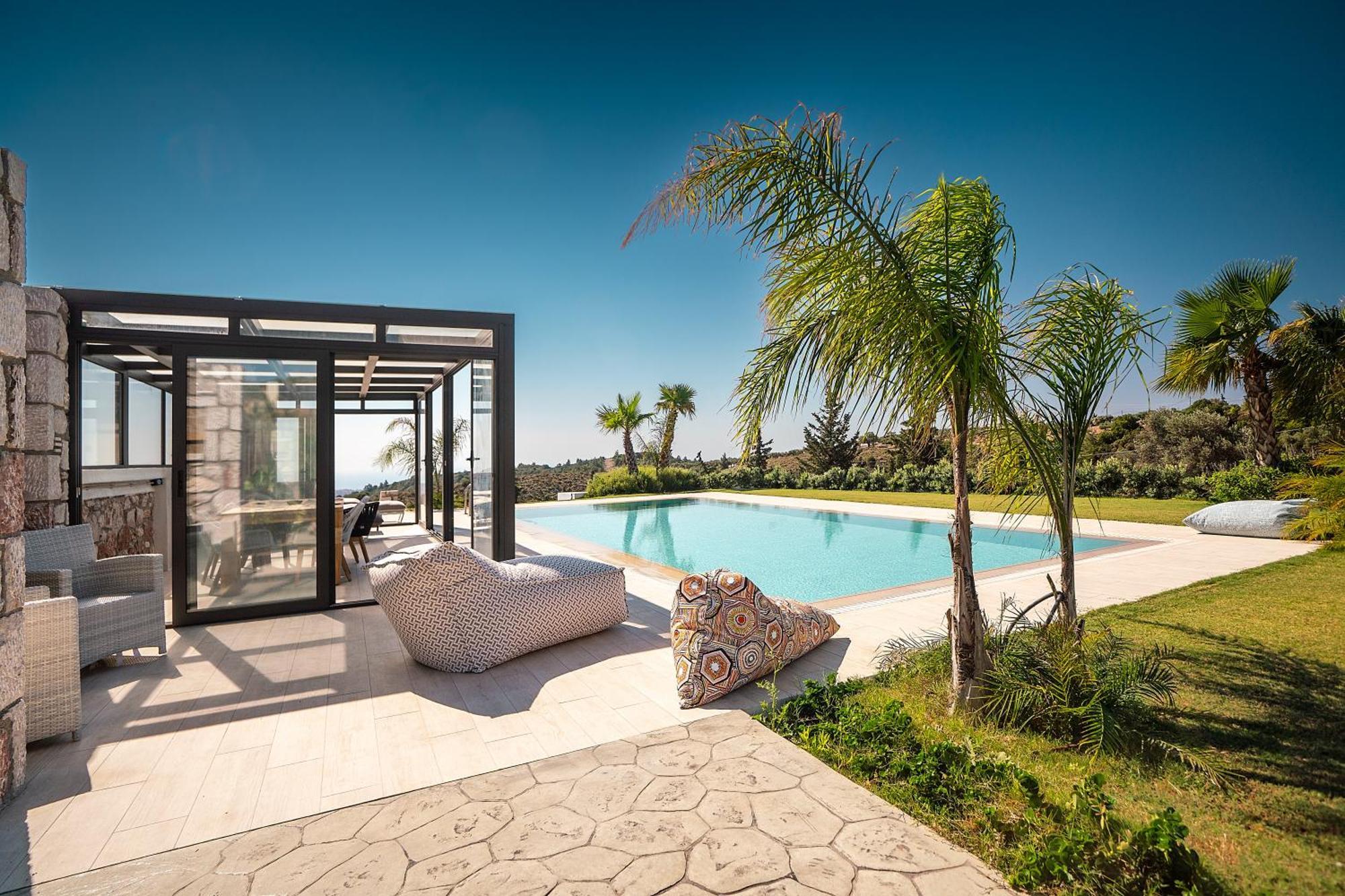 Sky Hills Villa Psinthos Eksteriør billede