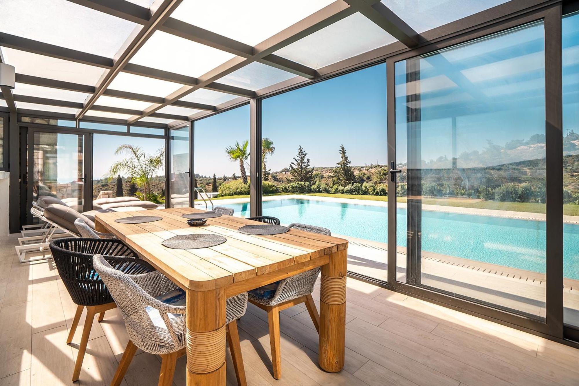 Sky Hills Villa Psinthos Eksteriør billede